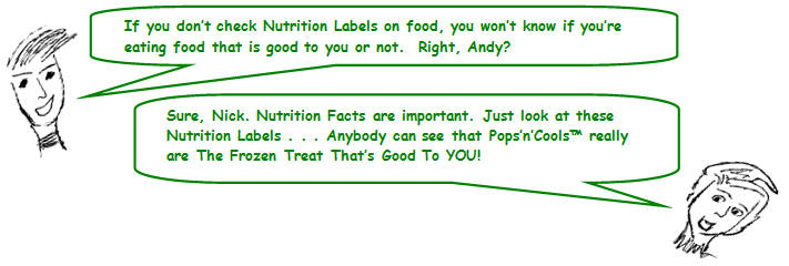 Nick & Andy Nutrition Facts
