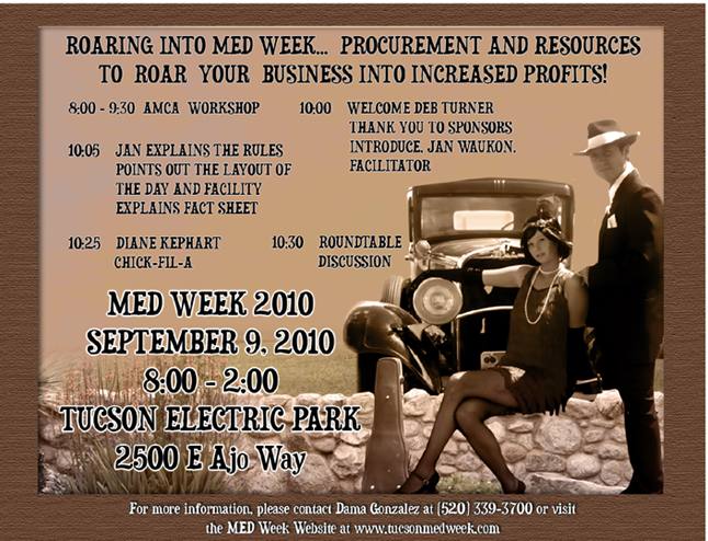 2010 MED Week Workshops